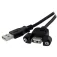 Startech Panelmontering A til A usb-kabel 30 cm