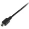Startech ミニUSBからA ケーブル 2 m 2.0 A