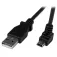 Startech Mini A To Down Angle Mini B usb cable 2 m