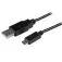 Startech Slim Micro B To USB A 2 m USBケーブル