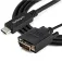 Startech USB-C til DVI-adapter kabel 1 m