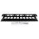 Startech Panel de Hutter horizontal de 1U con cubierta de rack