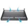 Startech Prestatge ventilat 1U