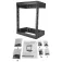 Startech Rack abierto ajustable de pared de 12U