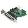 Startech PCIe 4-portars RS232 PCI-E-expansionskort