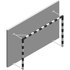 Powershot Wall-Mounted Side-Folding Aluminium Goal