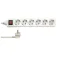 Rev Multiprise Socket Line 6 Fold 1.4 m With Switch