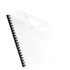 Fellowes Binding Covers A4 Superclear PVC 200 Mikron 100 Units Paper