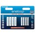 Eneloop Baterias 4 Mignon AA+4 Micro AAA