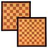 Abbey Bordspill Draughts/Chess Board