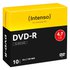 Intenso DVD-R 4.7GB Grabable 16x Velocidad 10 Unidades