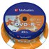 Verbatim Printbar DVD-R 4.7GB 16x Hastighed 25 Enheder