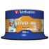 Verbatim DVD-R 4.7GB Nadający Się Do Druku 16x Prędkość 50 Jednostki
