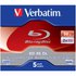 Verbatim Dual Layer Overskrivbar BD-RE DL Blu-Ray 50GB 2x Hastighet 5 Enheter