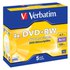 Verbatim DVD+RW 4.7GB 4x Prędkość 5 Jednostki