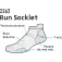 1000 mile Run strumpor 2 par