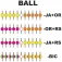 Garbolino Stremline Ball Line Marks float
