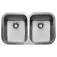 Teka BE 2C 765 Rectangular Dubbele spoelbak