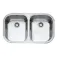Teka Stylo 2C Rectangular Double Sink