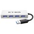 Raidsonic ハブ Icy Box IB-AC6104 4-Port USB 3.0