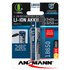 Ansmann Li-Ion 18650 3400Mah 3.6V Micro-USB 1307-0003 Batterijen