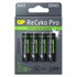 Gp batteries Oppladbar ReCyko Photo Flash 2000mAh Pro 4 Enheter Batterier