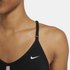 Nike Let Støttende Polstret Sports-bh Dri Fit Indy V Neck