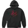 Es Moletom com capuz Script