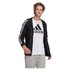 adidas Stripes Sweatshirt Med Full Glidelås Essentials French Terry 3