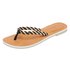 Oxbow Vastanam Rubber&Fake Leather With Braided Strap Flip Flops