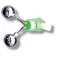 Salper Double Light Support&Bell visrammelaar
