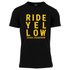 AGU Team Jumbo-Visma Ride Yellow short sleeve T-shirt