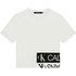 Calvin klein jeans Camiseta de manga curta Mirrored Logo Boxy