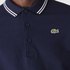 Lacoste Sport Contrast Accent Lightweight Short Sleeve Polo Shirt
