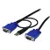 Startech KVM Ultra Slim Kaikki 3 m