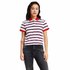 Tommy jeans Crop Contrast Stripe Kurzarm-Poloshirt