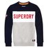 Superdry Academy Coulour Block Crew Sweatshirt