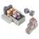 Minecraft Set di gioco Minecart Mayhem