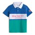 Hackett PC Panel UJK Rugby Korte Mouwen Poloshirt