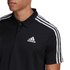 adidas 4 Stripes Short Sleeve Polo Shirt