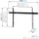 Vogels Supporto TV MNT300