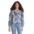 Salsa jeans Floral Print Long Sleeve Blouse