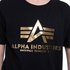 Alpha industries Basic Foil Print kurzarm-T-shirt
