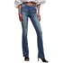 Only Blush Life Mid Waist Flared jeans