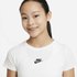 Nike T-shirt à manches courtes Sportswear Repeat Crop