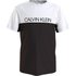 Calvin klein jeans Colorblock T-shirt met korte mouwen