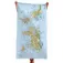 Awesome maps Dive Map towel