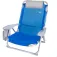 Aktive Chaise pliante 4 positions avec coussin et porte-gobelet