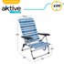 Aktive Cadeira Dobrável 5 61x50x85 cm Baixo 61x50x85 cm