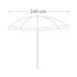 Aktive Umbrella 240x240 cm UV Protection